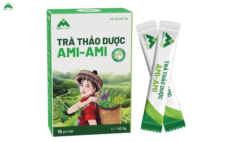 Trà thảo dược AMI AMI - sản phẩm 100% từ tự nhiên