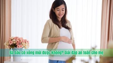 Bà bầu có xông mũi được không? Giải đáp an toàn cho mẹ