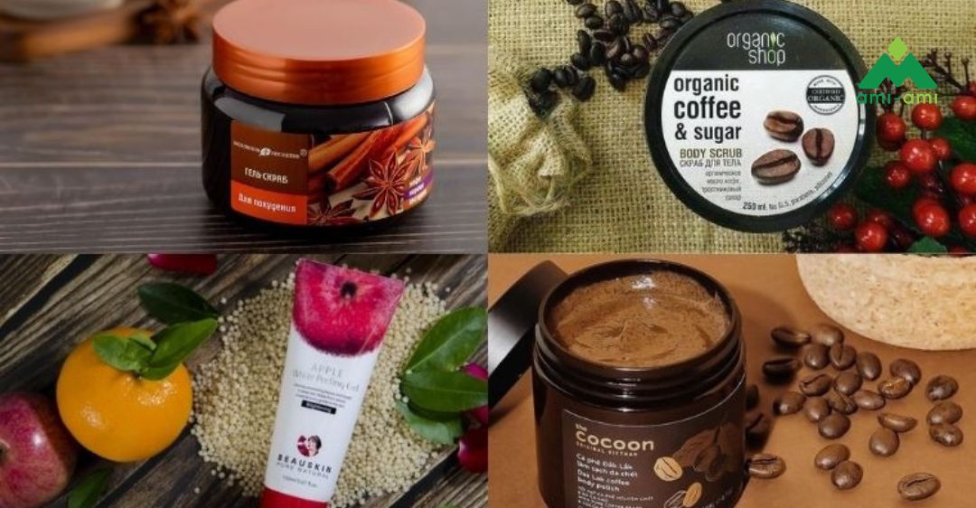 Các loại tẩy tế bào chết toàn thân hiện nay