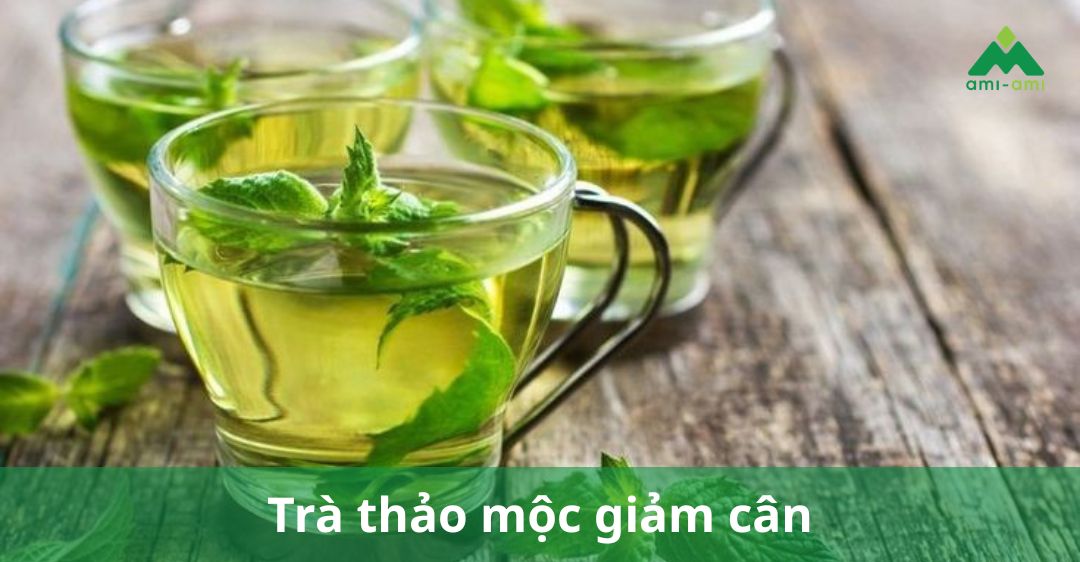 trà thảo mộc giảm cân