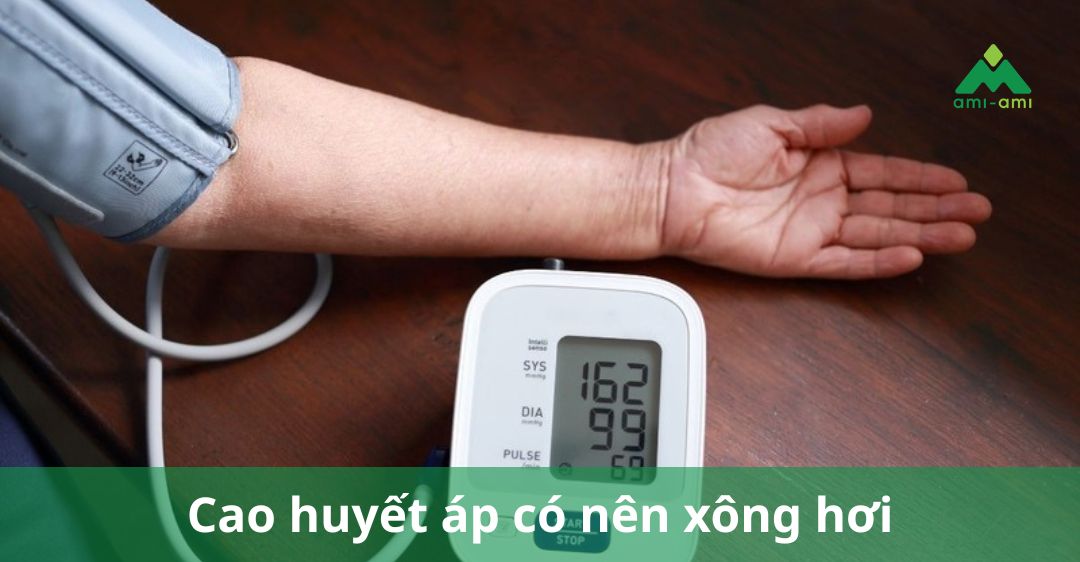 Cao huyết áp có nên xông hơi không