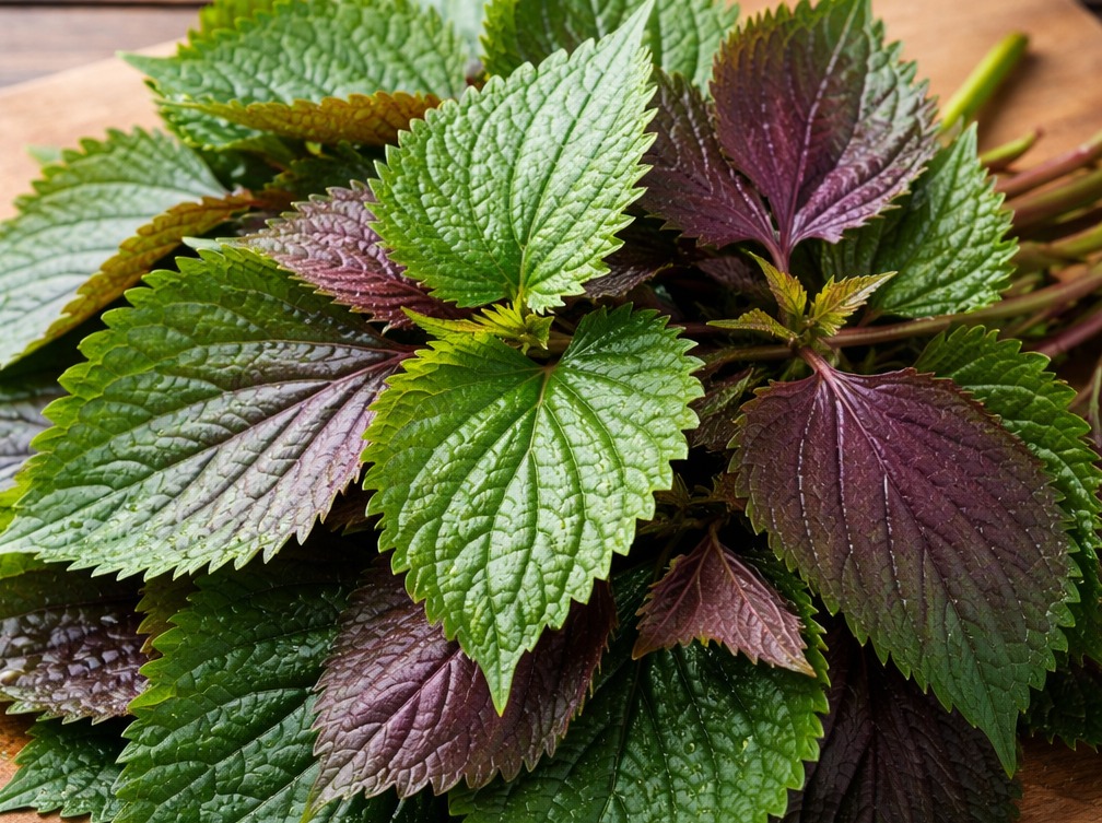 Lá tía tô