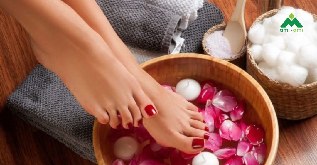 Lợi ích của việc ngâm chân thải độc