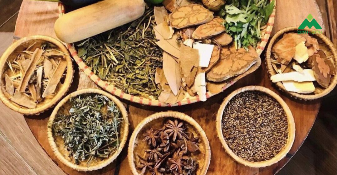 Thành phần của thảo dược ngâm chân