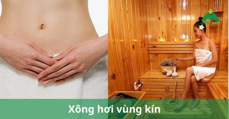 xông hơi vùng kín
