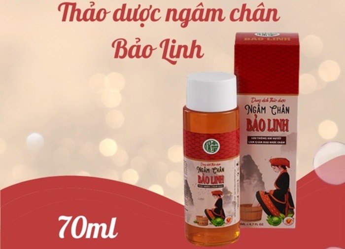 Dung dịch Thảo dược ngâm chân Bảo Linh