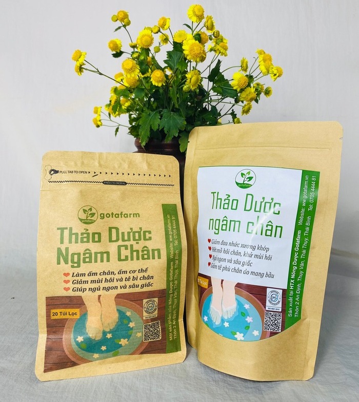 Thảo Dược Ngâm Chân Gotafarm