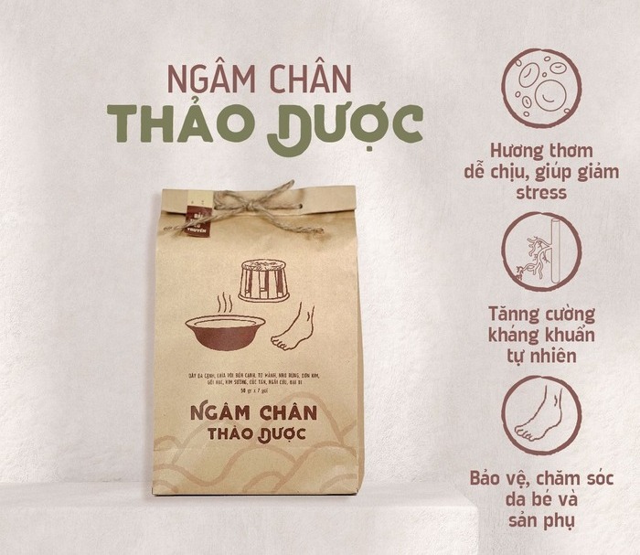 Ngâm Chân Thảo Dược VIETHERB