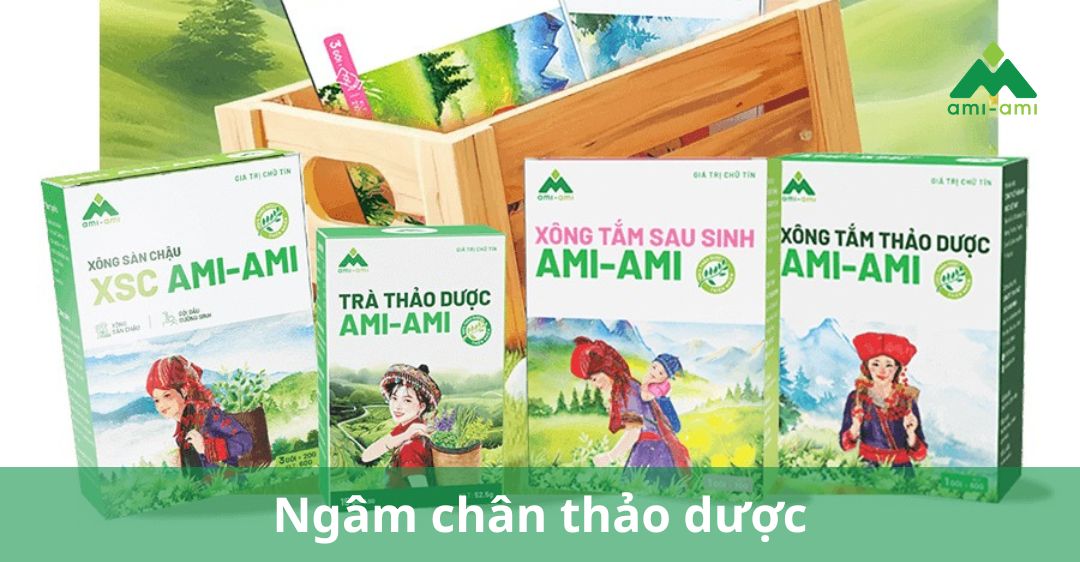 Ngâm chân thảo dược