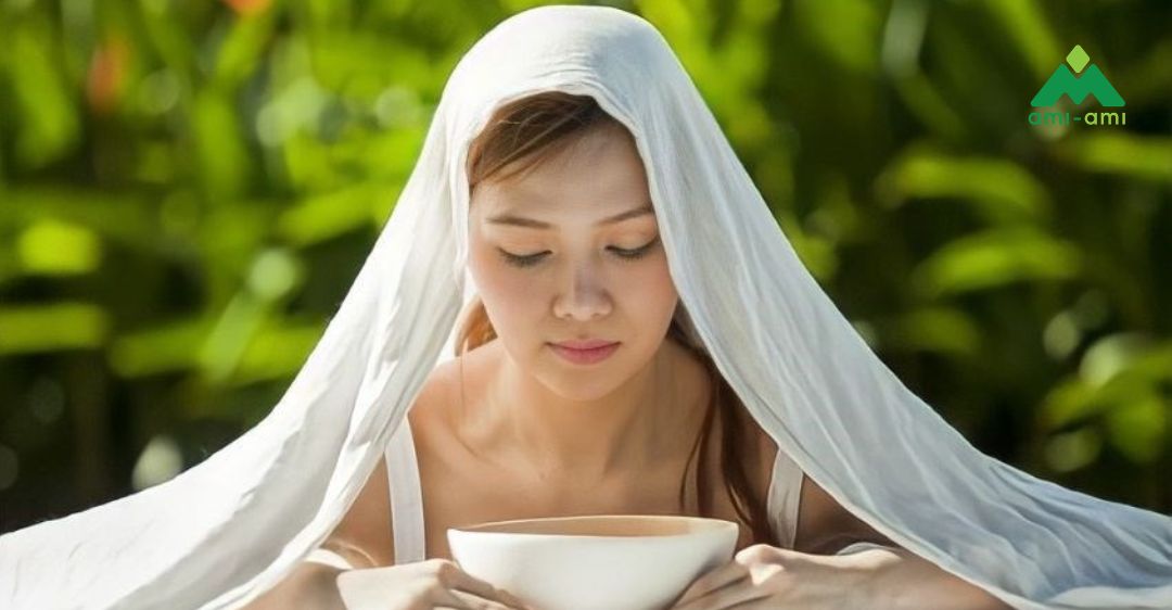 Những lưu ý khi xông mặt bằng nước muối