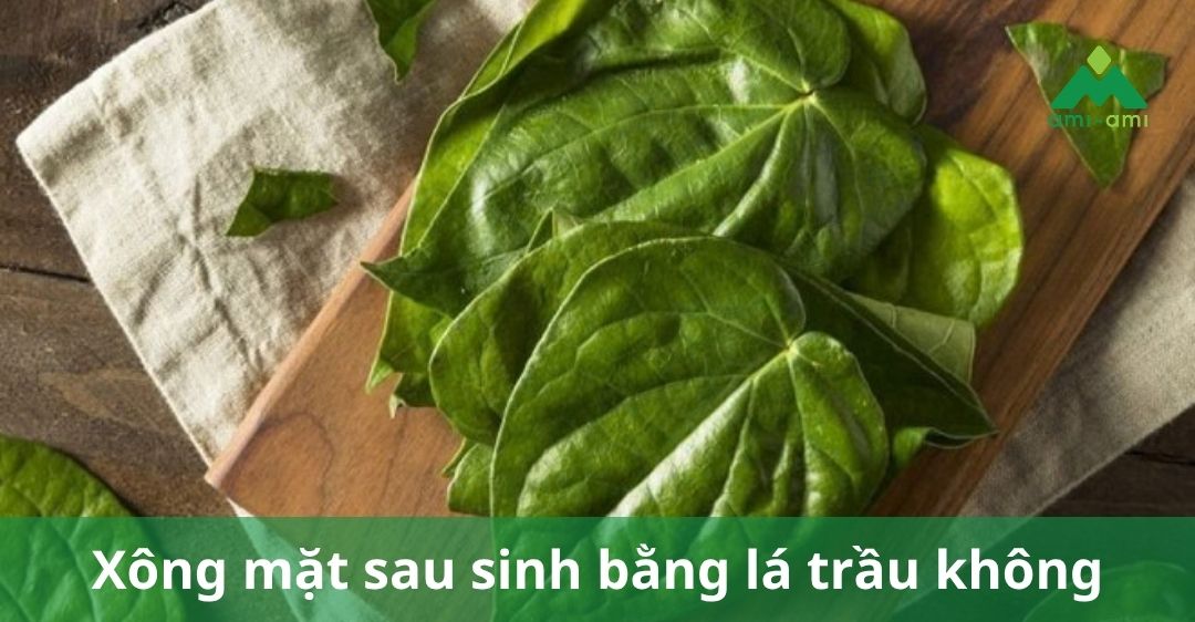 Xông mặt sau sinh bằng lá trầu không: Cách làm & lưu ý 8 Xông mặt sau sinh bằng lá trầu không